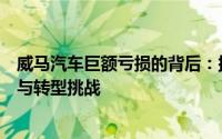 威马汽车巨额亏损的背后：探索年轻新势力面临的行业困境与转型挑战