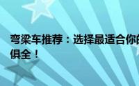 弯梁车推荐：选择最适合你的车型，安全、性能、外观一应俱全！