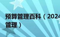 预算管理百科（2024年04月29日什么是预算管理）