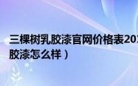 三棵树乳胶漆官网价格表2019（2024年04月30日三棵树乳胶漆怎么样）