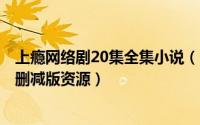 上瘾网络剧20集全集小说（2024年04月30日上瘾网络剧未删减版资源）