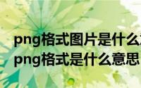 png格式图片是什么意思（2024年05月01日png格式是什么意思）