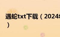 遇蛇txt下载（2024年05月02日遇蛇txt微盘）