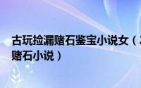 古玩捡漏赌石鉴宝小说女（2024年05月07日都市古玩捡漏赌石小说）