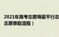 2021年高考志愿填报平行志愿（2024年05月08日高考平行志愿录取流程）