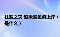 狂鲨之灾:超级鲨鱼游上岸（2024年05月12日究极狂鲨鱼鳔是什么）