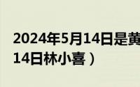 2024年5月14日是黄道吉日吗（2024年05月14日林小喜）