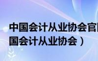 中国会计从业协会官网（2024年05月15日中国会计从业协会）