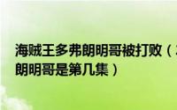 海贼王多弗朗明哥被打败（2024年05月20日海贼王打多弗朗明哥是第几集）