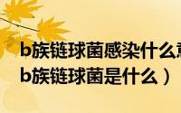 b族链球菌感染什么意思（2024年05月21日b族链球菌是什么）