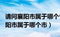 请问襄阳市属于哪个省（2024年05月26日襄阳市属于哪个市）