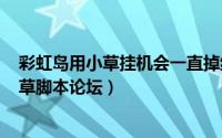 彩虹岛用小草挂机会一直掉线（2024年05月26日彩虹岛小草脚本论坛）