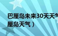 巴厘岛未来30天天气（2024年05月26日巴厘岛天气）