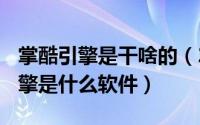 掌酷引擎是干啥的（2024年05月30日掌酷引擎是什么软件）