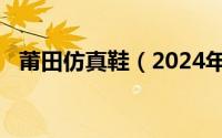 莆田仿真鞋（2024年06月02日莆田仿鞋）