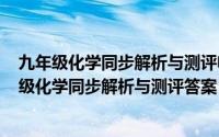 九年级化学同步解析与测评电子版（2024年06月03日九年级化学同步解析与测评答案）