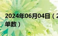 2024年06月04日（2024年06月05日they的单数）