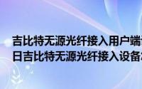 吉比特无源光纤接入用户端设备怎么连线（2024年06月06日吉比特无源光纤接入设备怎么设置）