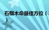 石榴木命最佳方位（2024年06月09日石榴木）