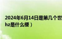 2024年6月14日是第几个世界献血者日（2024年06月14日hz是什么梗）