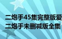 二炮手45集完整版爱奇艺（2024年06月17日二炮手未删减版全集）