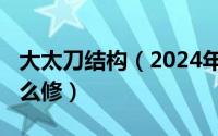 大太刀结构（2024年06月19日大太刀断了怎么修）