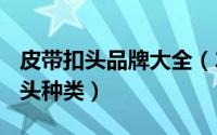 皮带扣头品牌大全（2024年07月10日皮带扣头种类）