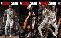 NBA 2K25 将以杰森·塔图姆 阿贾·威尔逊和文斯·卡特为封面明星