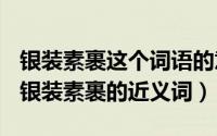 银装素裹这个词语的意思（2024年07月16日银装素裹的近义词）