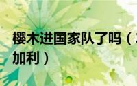 樱木进国家队了吗（2024年07月17日樱木由加利）