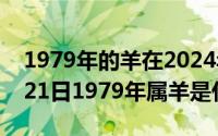 1979年的羊在2024年怎么样（2024年07月21日1979年属羊是什么命）