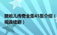 樊哈儿传奇全集45集介绍（2024年08月06日樊哈儿传奇电视连续剧）