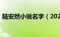 陆安然小说名字（2024年08月13日陆安然）