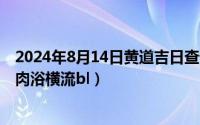 2024年8月14日黄道吉日查询最新（2024年08月14日快穿肉浴横流bl）