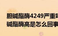 胆碱酯酶4249严重吗（2024年08月14日胆碱酯酶高是怎么回事）