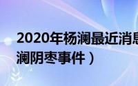 2020年杨澜最近消息（2024年08月23日杨澜阴枣事件）