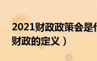 2021财政政策会是什么（2024年09月06日财政的定义）