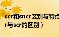 scr和sncr区别与特点（2024年09月15日sncr与scr的区别）