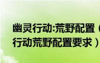 幽灵行动:荒野配置（2024年09月16日幽灵行动荒野配置要求）