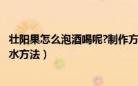 壮阳果怎么泡酒喝呢?制作方法（2024年09月19日壮阳果泡水方法）