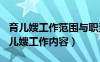 育儿嫂工作范围与职责（2024年09月27日育儿嫂工作内容）