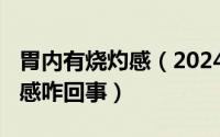 胃内有烧灼感（2024年10月06日胃里有烧灼感咋回事）