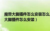 魔兽大脚插件怎么安装怎么用（2024年10月07日魔兽世界大脚插件怎么安装）