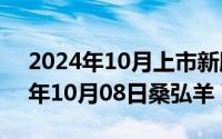 2024年10月上市新股一览表最新版（2024年10月08日桑弘羊）