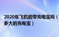 2020年飞机能带充电宝吗（2024年10月09日飞机上可以带多大的充电宝）