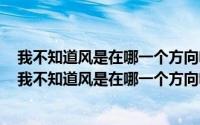 我不知道风是在哪一个方向吹艺术特色（2024年10月11日我不知道风是在哪一个方向吹赏析）