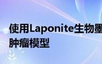 使用Laponite生物墨水进行3D生物打印增强肿瘤模型