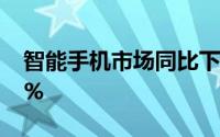 智能手机市场同比下降3%高端市场猛增112%