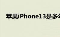 苹果iPhone13是多年来最畅销的iPhone