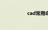 cad常用命令有哪些